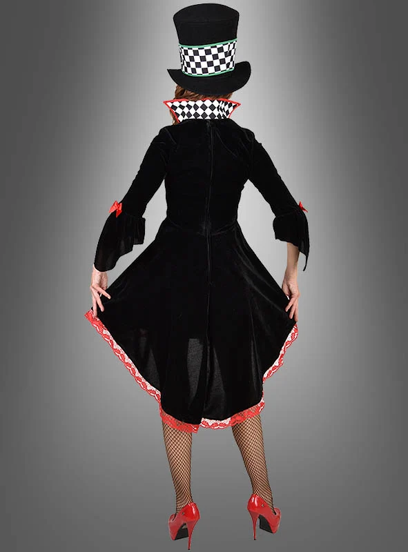 Deluxe Poker Face Samtkleid
