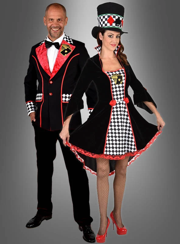 Deluxe Poker Face Samtkleid