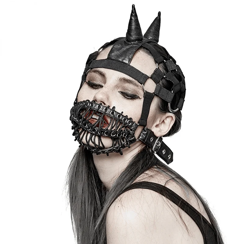 Steampunk Strappy Subulate Elastische Maske