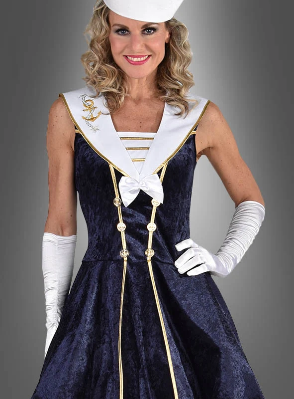 Matrosin Kostüm Kleid