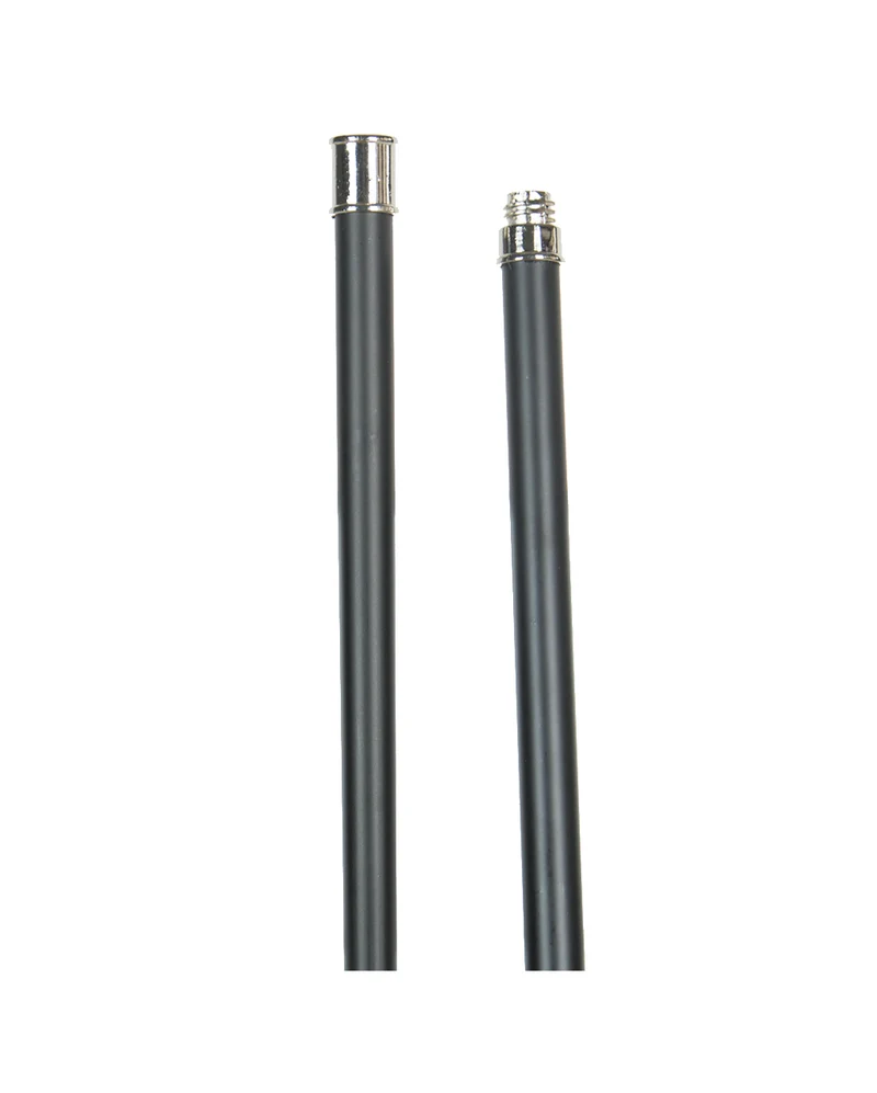 Spazierstock mit Wolfskopf Wappenknauf 95cm