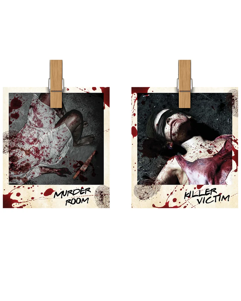 Horror Tatort Halloween Girlande 274cm
