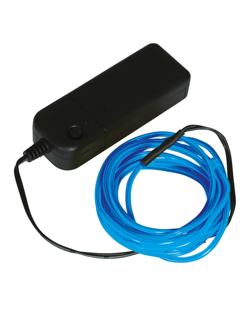 EL-Leuchtkabel Blau 5m