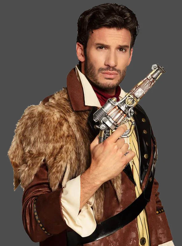 Futuristische Steampunk Pistole