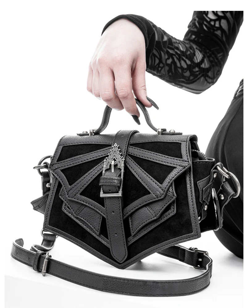 Night Creature Gothic Schultertasche