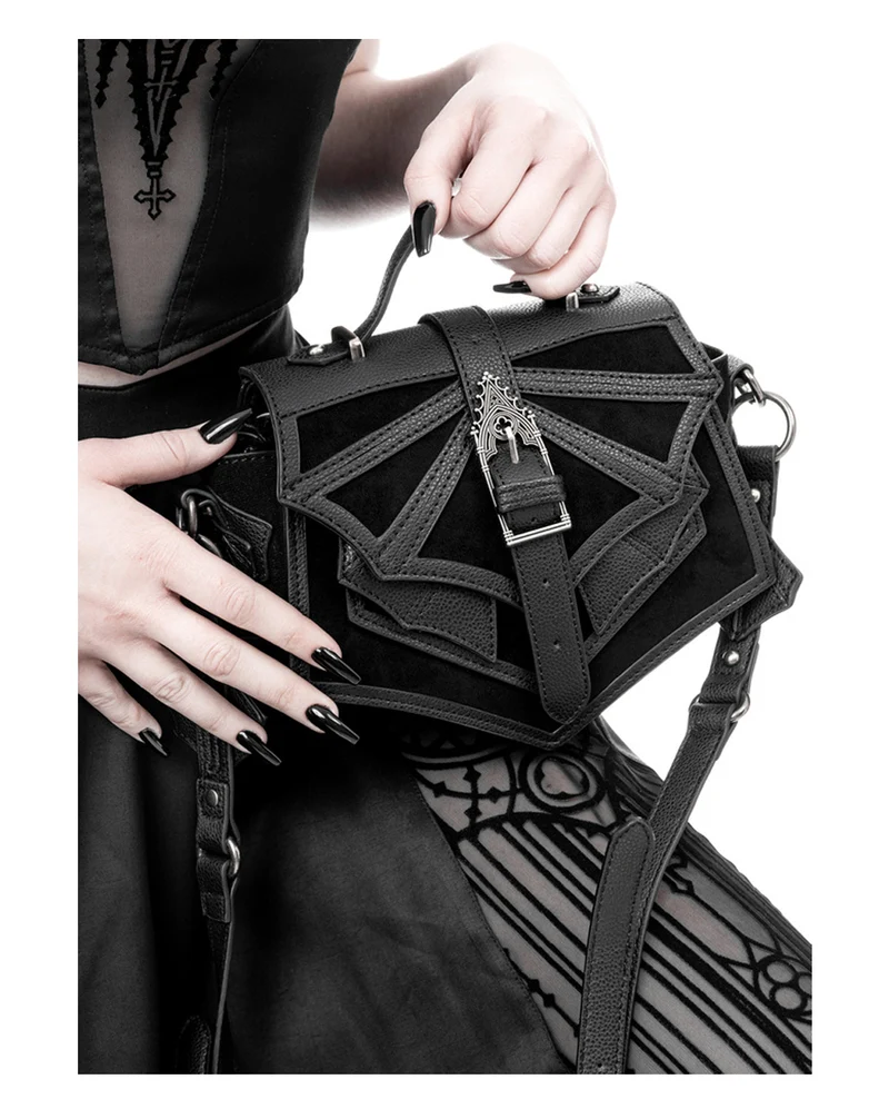 Night Creature Gothic Schultertasche