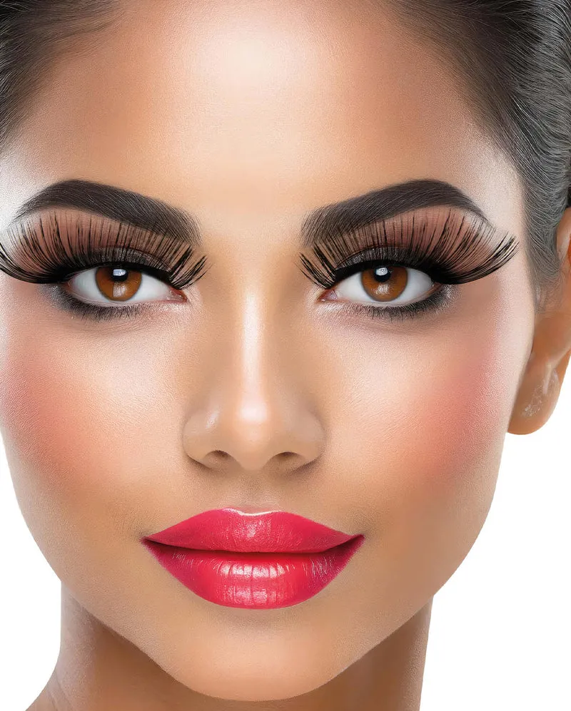 Schwarze Jumbo Wimpern