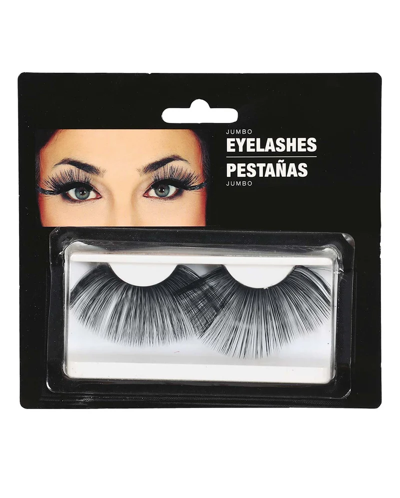 Schwarze Jumbo Wimpern