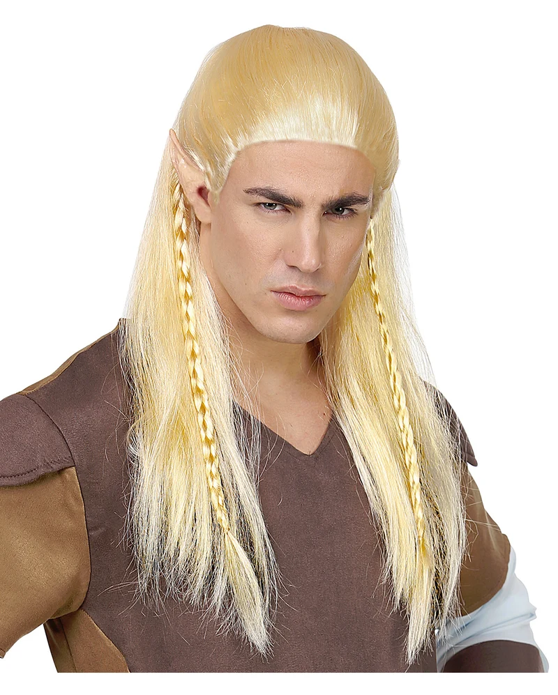 Krieger der Elfen Perücke Blond