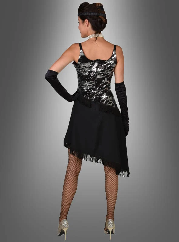 Asymmetrisches 20er Charleston Kleid