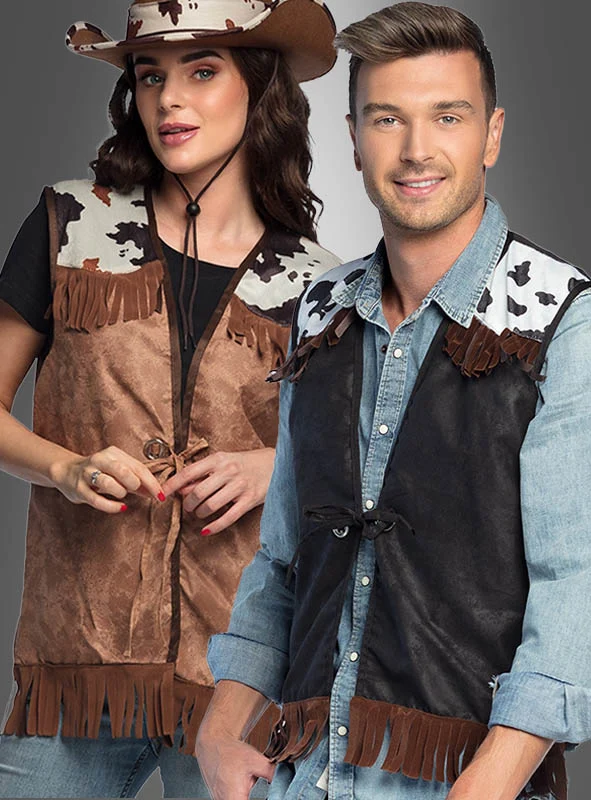 Cowboy Weste für Herren