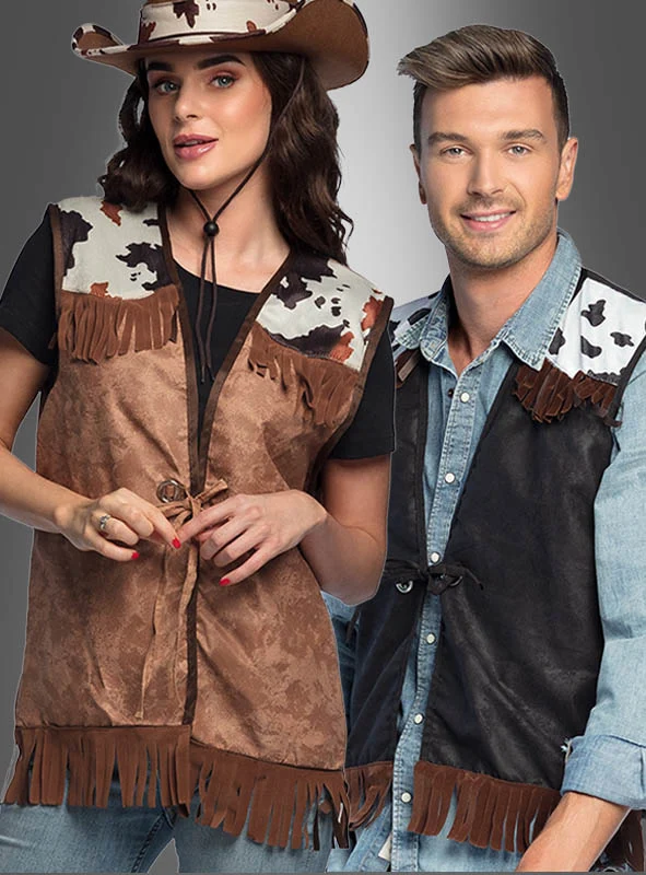 Cowboy Weste für Damen