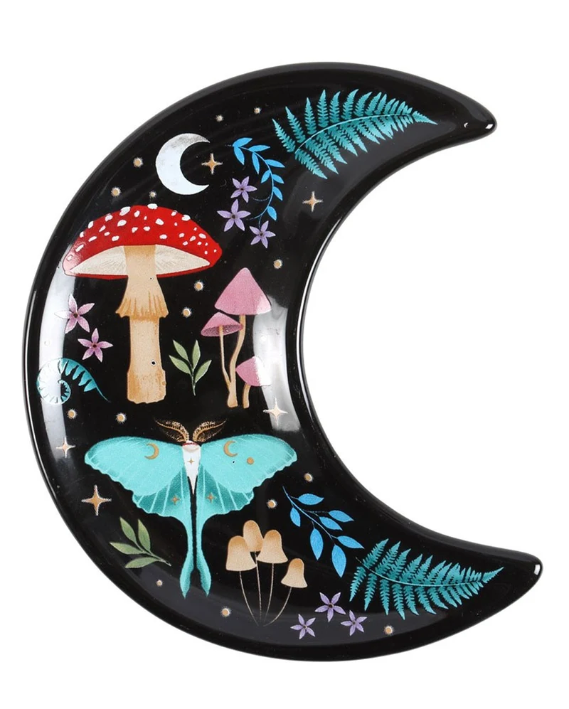 Magic Forest Halbmond Schmuckschale 12,5cm