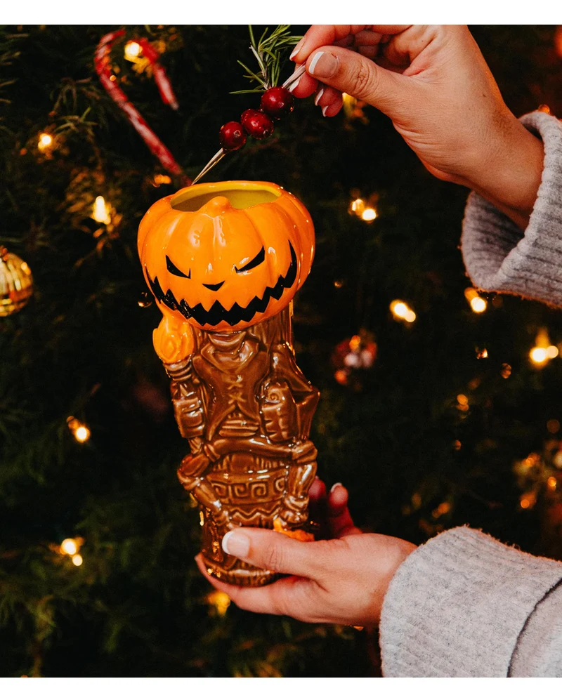 Geeki Tikis Disney TNBC Pumpkin King Becher
