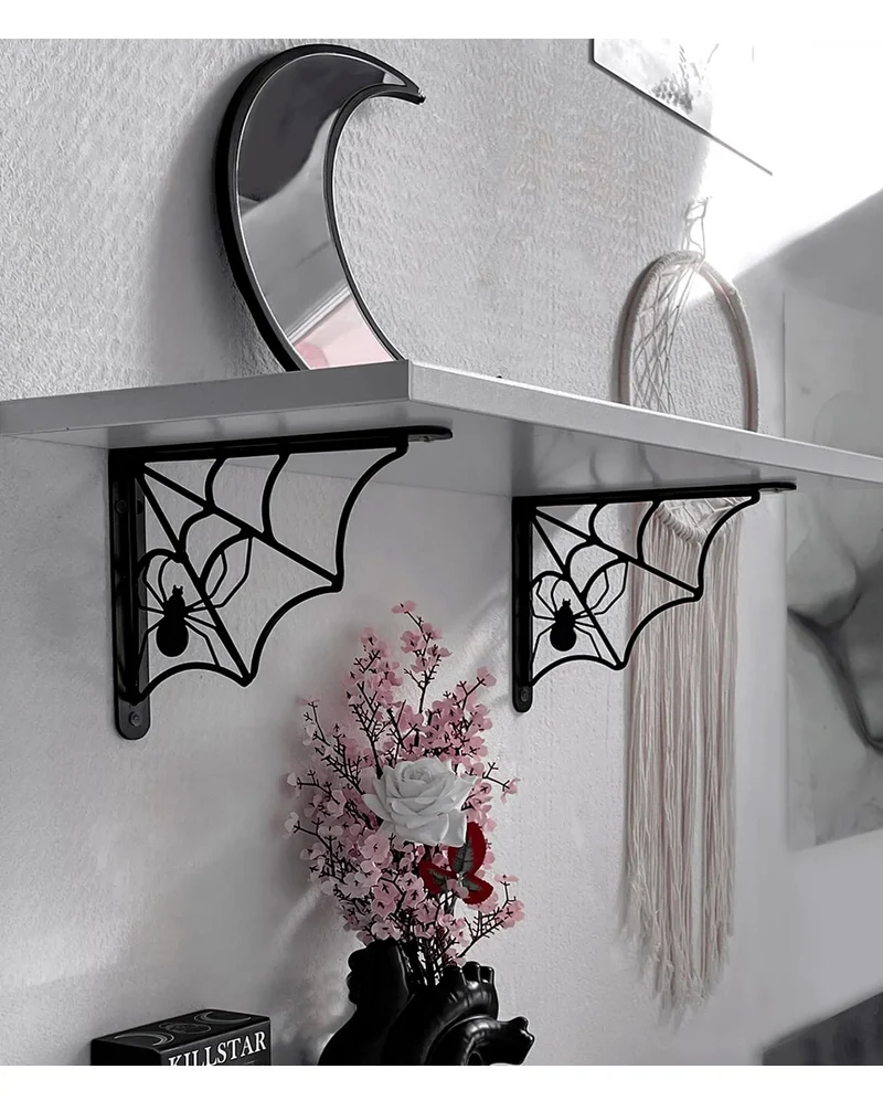 KILLSTAR Cobweb Regalhalterung 2er Set