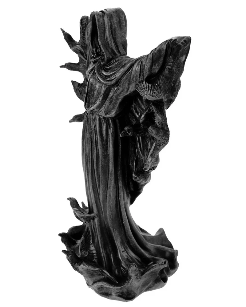 Grim Reaper mit Schwarzen Raben 29cm