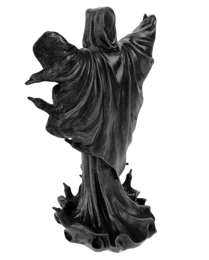 Grim Reaper mit Schwarzen Raben 29cm