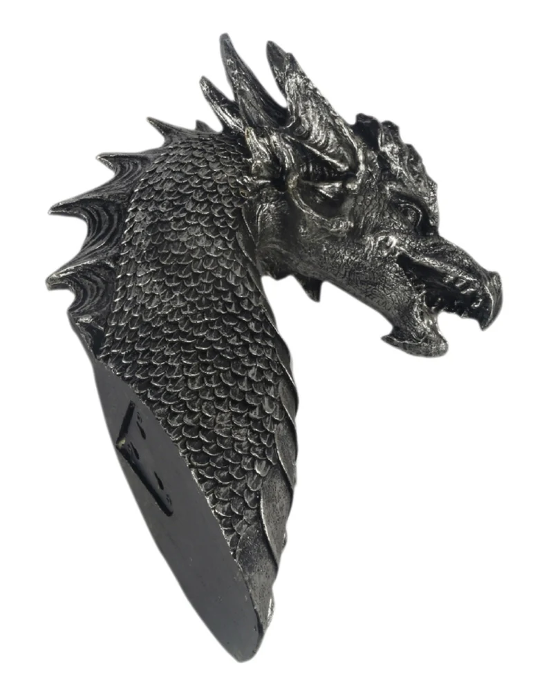 Drachenkopf Wanddekoration 40cm