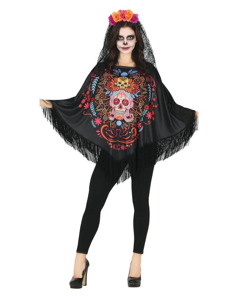 Tag der Toten Poncho
