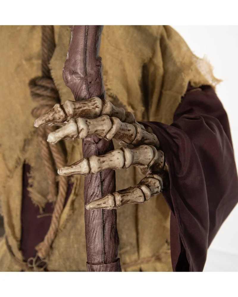 Evil Farmhouse Scarecrow mit Bewegung, Sound & Light 183cm