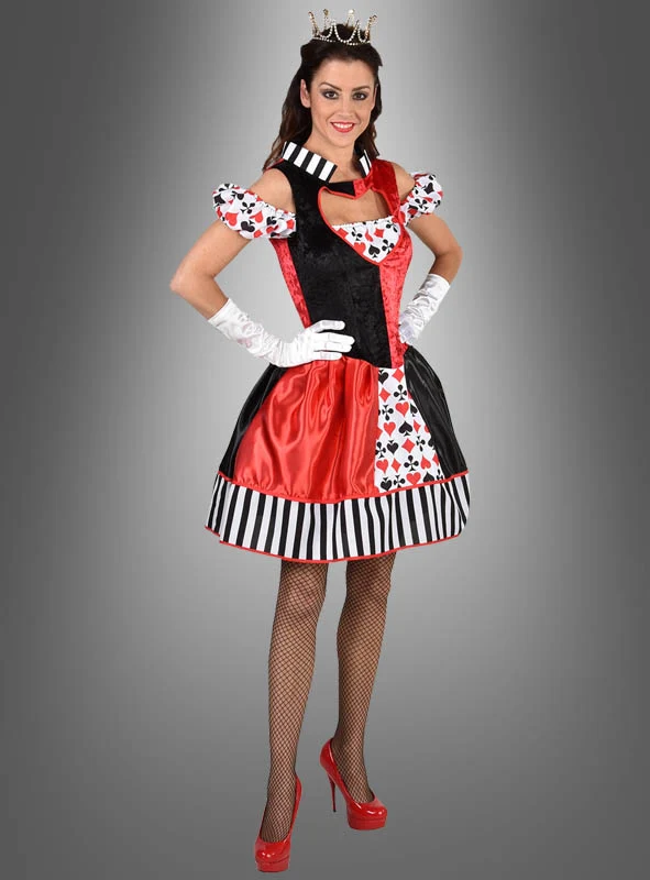 Deluxe Kartenkönigin Kleid