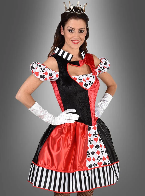 Deluxe Kartenkönigin Kleid