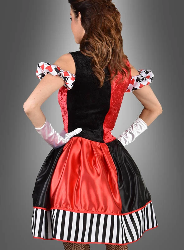 Deluxe Kartenkönigin Kleid