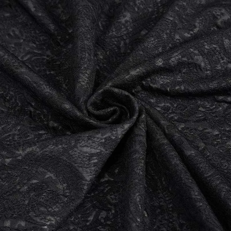 Gothic-Trägerhemd mit Umlegekragen für Herren