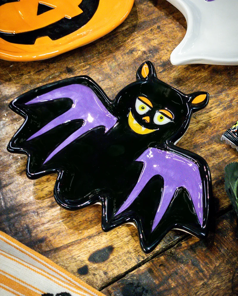 Kleiner Fledermaus Keramikteller 18cm