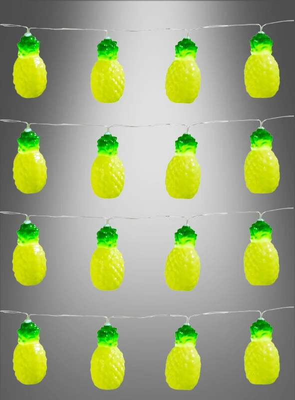 Ananas Lichterkette 140cm Sommerparty