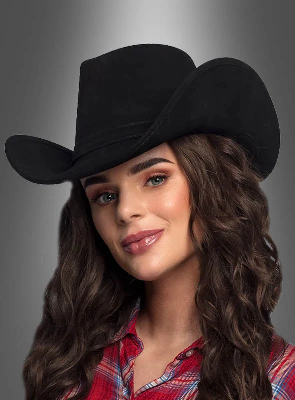 Cowboyhut Wild Lederoptik Deluxe
