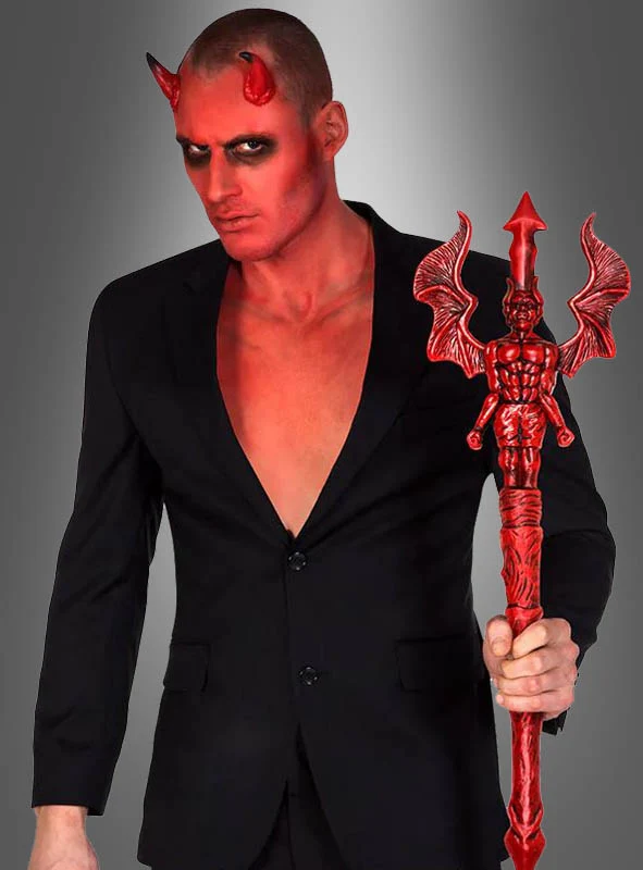 Gothic Stab rot 90cm Teufel