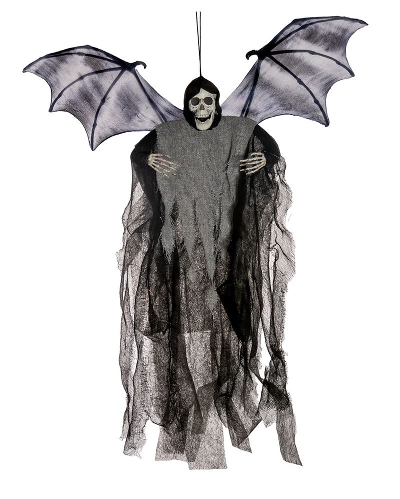 Vampir Reaper mit Fledermaus Flügeln Hängefigur 60cm