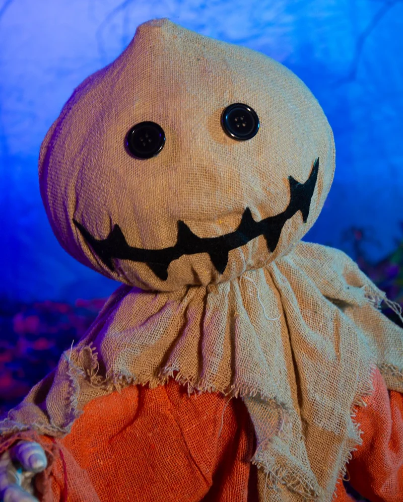 Sammy Halloween Standfigur mit Bewegung, Licht & Sound 80cm