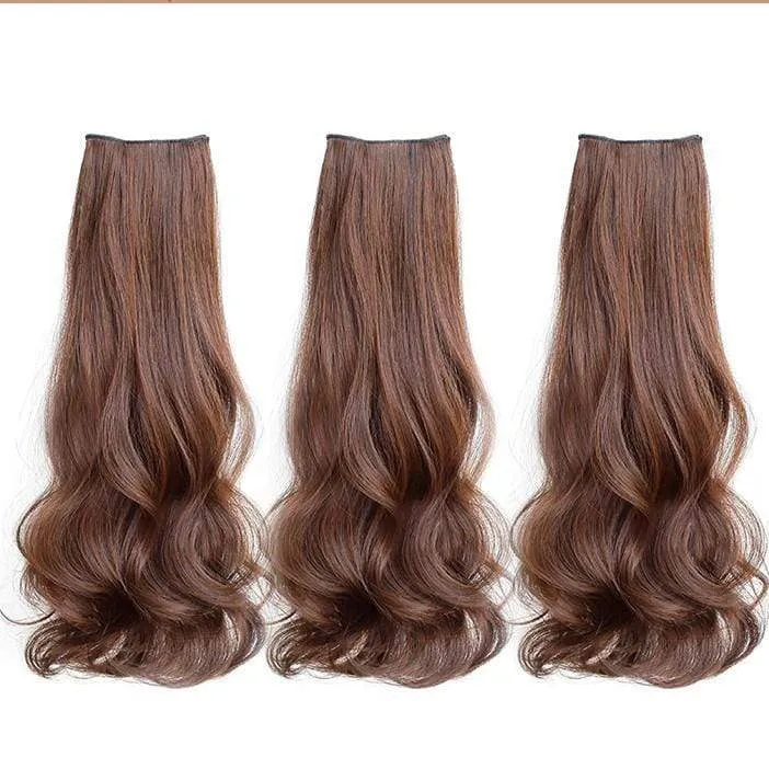 Nahtlose flauschige synthetische Haarverlängerung für Damen