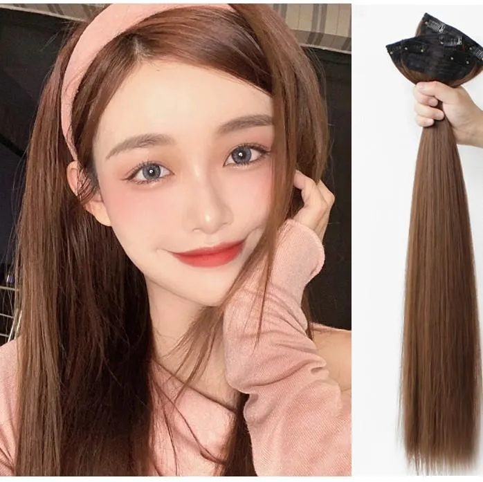 Nahtlose flauschige synthetische Haarverlängerung für Damen