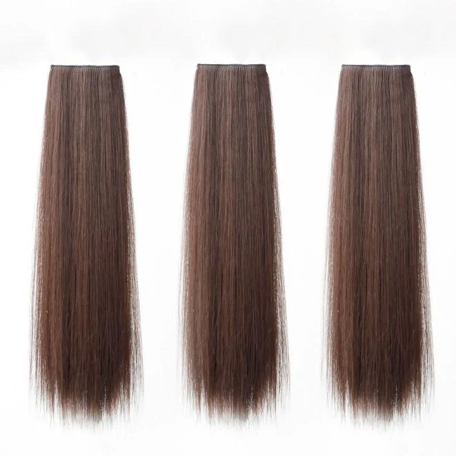 Nahtlose flauschige synthetische Haarverlängerung für Damen