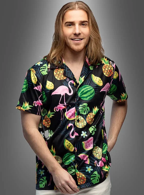 Hawaiihemd Flamingo Style Herren