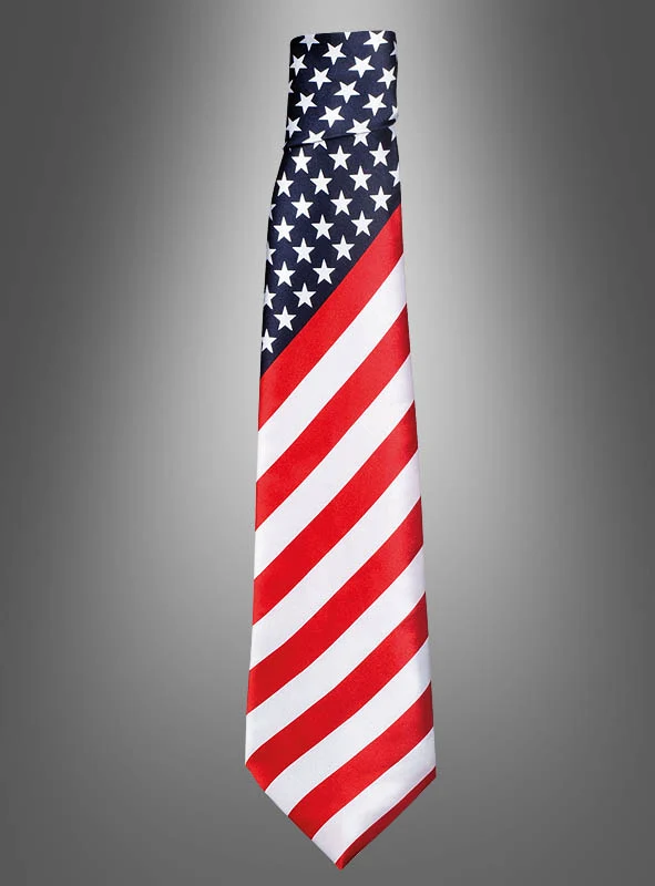 USA Krawatte Amerikanische Flagge
