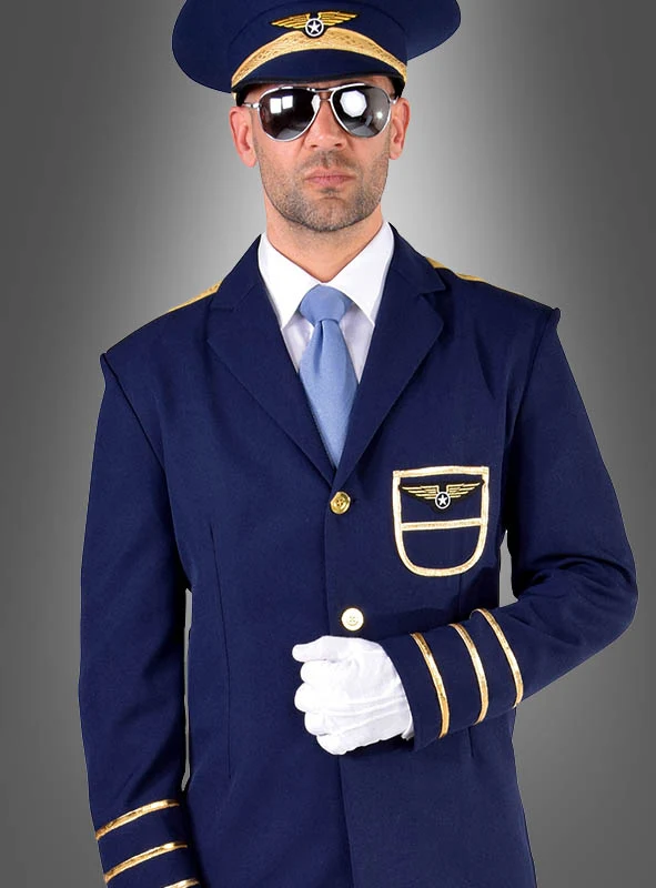 Pilot Kostüm für Herren