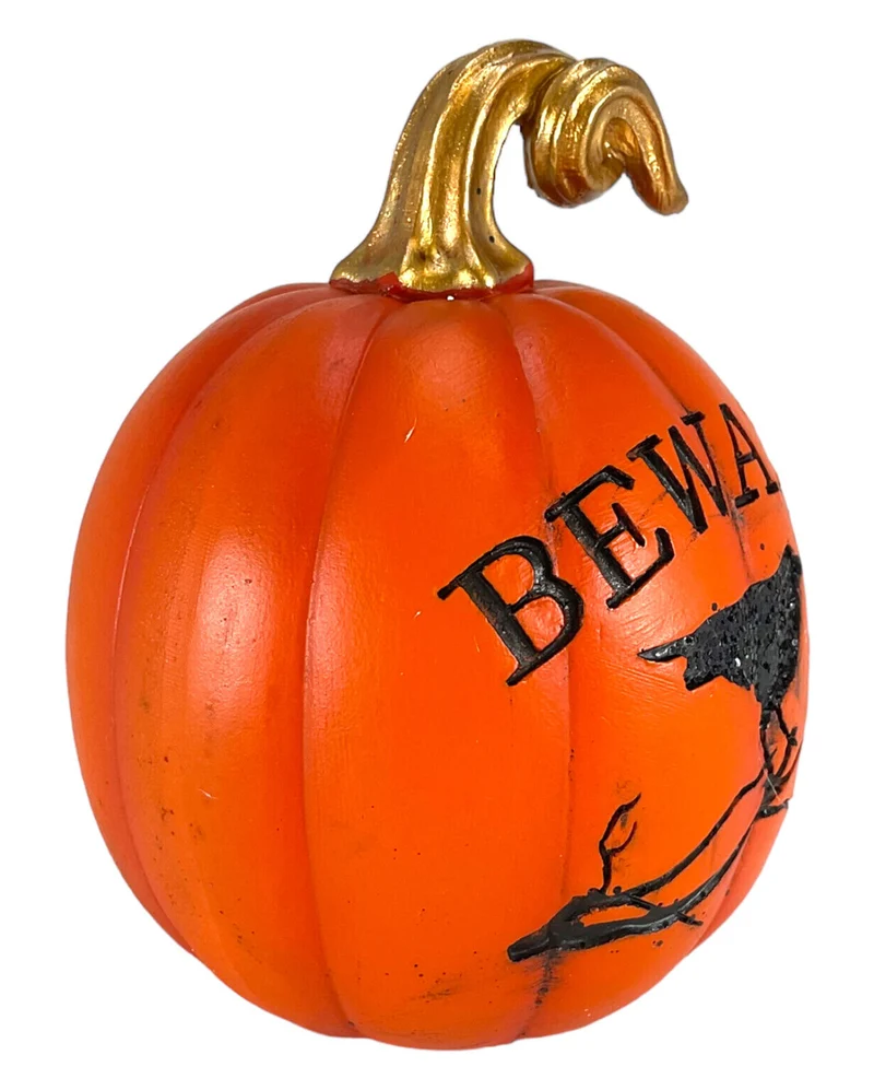 Halloween Kürbis Beware