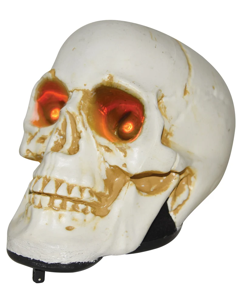 Sich Bewegender Totenkopf mit Licht & Sound