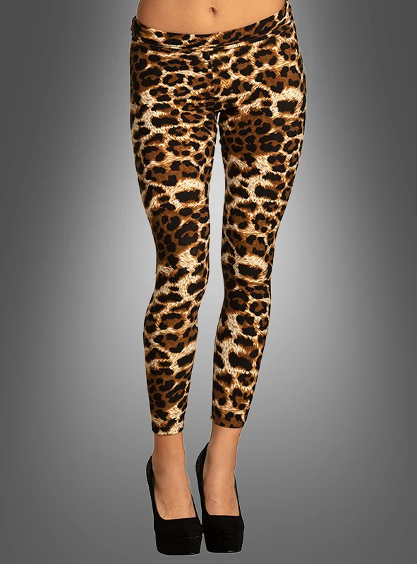 Leggins im Leoparden Style