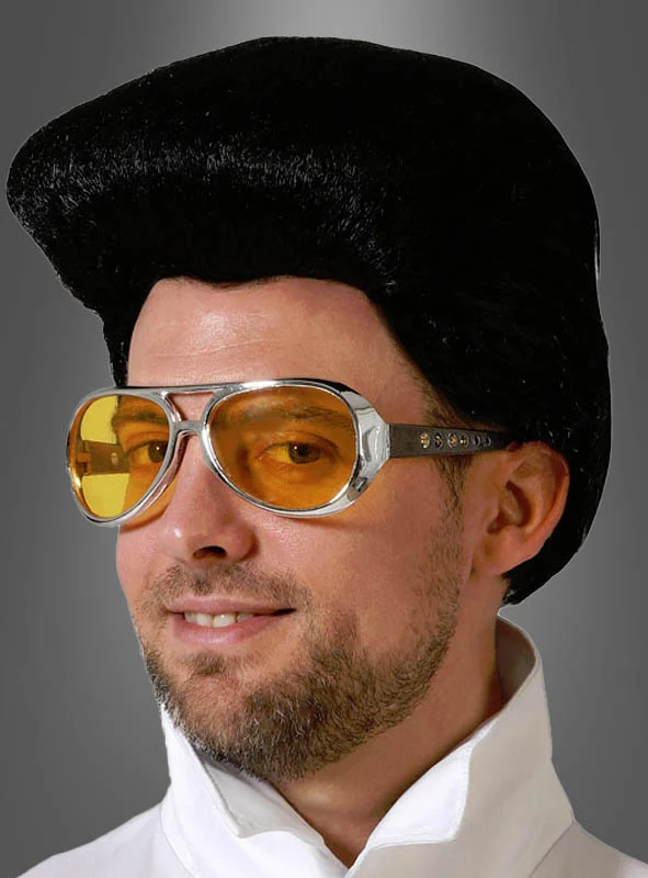 King of Rock Elvis Brille 60er