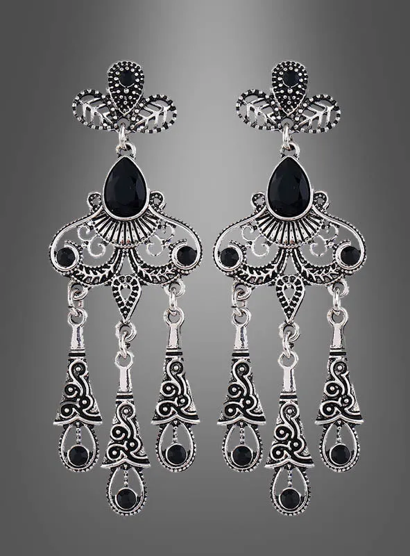 Elegante Ohrringe für Damen silber