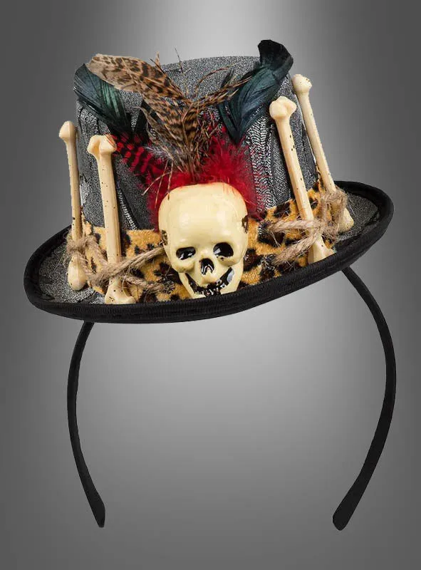 Minizylinder mit Totenkopf Voodoo