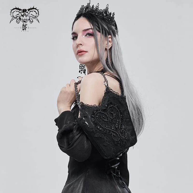 Gothic-Blumenbeutel für Damen