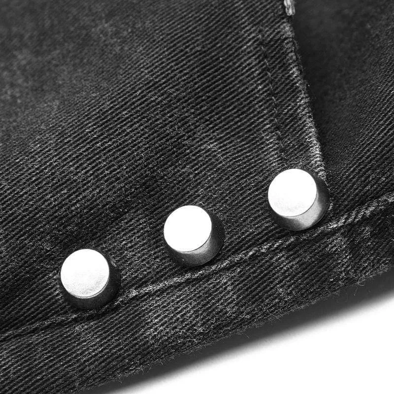 Punk zerrissene Jeanshose für Herren