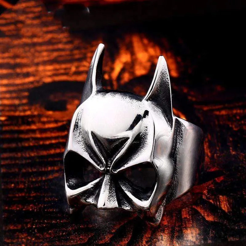 Punk-Batman-Kopfring für Herren