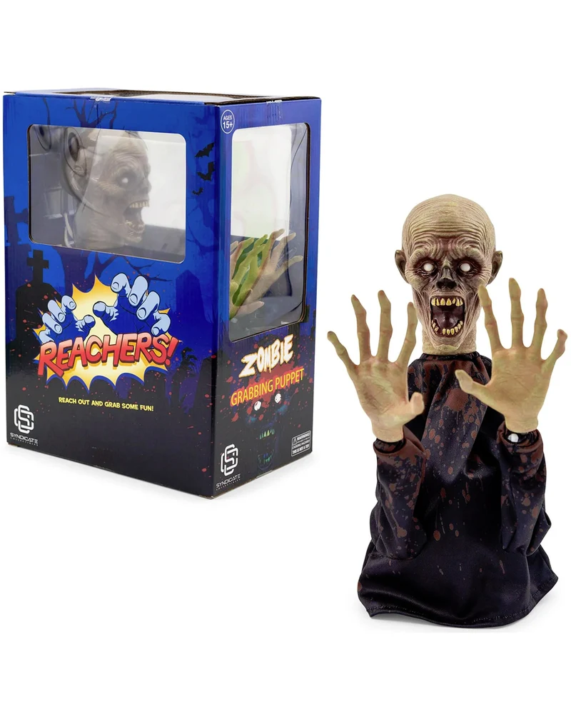 Greifende Horror Reachers Zombie Handpuppe 33cm